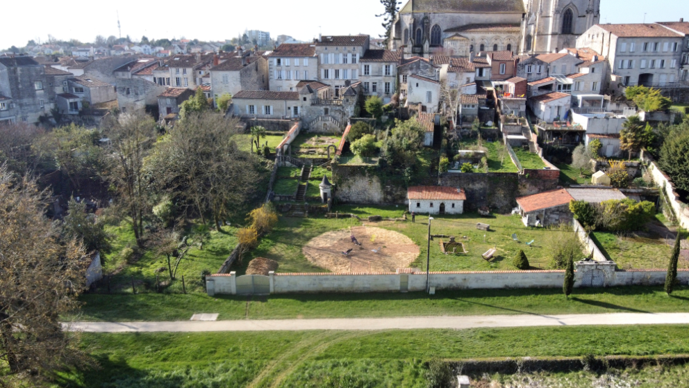 Jardin et parcours